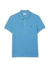 Lacoste Mens GBLacoste slim fit polo Original gevlamd blauw - Blue material_cotton - Size 2XL