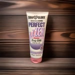 SOAP & GLORY Perfect Zen Warming Body Scrub 250ml - Lavender Tonka Bean NEW