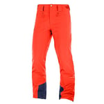 Salomon Men's Ski Trousers, ICEMANIA PANT M, Material: Mixture of Synthetics, Red (Cherry Tomato), Size XL/R, LC1205900