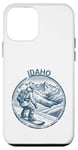 Coque pour iPhone 12 mini Idaho Snowboard Snowboarder