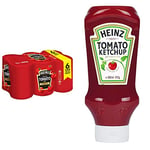 Heinz Cream of Tomato Soup, 6 x 400g & Tomato Ketchup, 910g