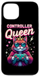 iPhone 13 Controller Queen Cute Gamer Cat Design- Gaming Cat Lovers Case