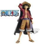 ONE PIECE FIGURINE LUFFY WANOKUNI 16 cm DXF GRANDLINE MEN BANPRESTO