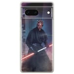 ERT GROUP Coque de téléphone Portable pour Google Pixel 7 Original et sous Licence Officielle Star Wars Motif Darth Maul 001 Parfaitement adapté à la Forme du téléphone Portable, Coque en TPU