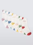 John Lewis Kids' Days of The Week Cotton Rich Socks, Multi