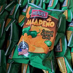 Herr's Jalapeno Cheese Curls 28g X5 Bags American Crisps Chips Spicy Imported