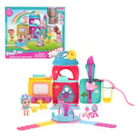 Cry Babies Playtime Jenna's Day Care, Maison de Poupées Day Care, Playset avec Un Personnage Exclusif, 18+ Accessoires et Surprises, Pleure de Vraies Larmes, Jouet Cadeau pour Enfants de 4 à 6 Ans