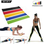 Resistance Bands Loop Yoga Pull Up Exercise Fitness Strength Tra One Size