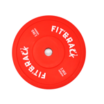 Fit&rack DISQUE OLYMPIQUE 2.5 KG - KIDS & INITIATION Rouge