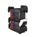 Support De Rangement Tour De Transport, Étagère D'affichage, Accessoires De Jeu Pour Console Ps5, Nintendo Switch, Joystick, Disque, Meilleur Service