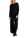 Chinti & Parker One Pocket Wool Rich Jumper, Black