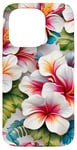 iPhone 15 Pro Hawaiian Hibiscus Flowers Floral Pattern Case