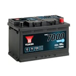 Startbatteri Yuasa 7000 EFB (Start-stopp) 75Ah 700A