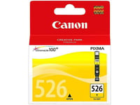 Canon CLI-526Y - 9 ml - gul - original - blekkbeholder - for PIXMA iP4950  iX6550  MG5250  MG5350  MG6150  MG6250  MG8150  MG8250  MX715  MX885  MX895