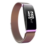 Fitbit Inspire / Inspire HR milanese rostfritt klockband - Flerfärgat