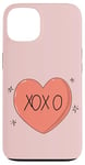 Coque pour iPhone 13 T-shirt XOXO-Design (édition minimaliste)