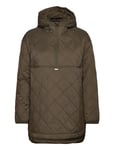 Aim´n Over D Quilted Anorak Khaki Green