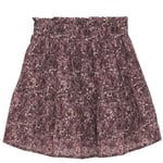 Creamie Skirt Dobby Gold Flint Dobby Flint Kort Kjol i Brown | Brun | 122 cm