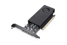 NVIDIA RTX A400 Grafikkort - 4GB GDDR6 - NVIDIA RTX A400 - PCI Express 4.0 x8