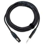 CORDIAL CABLES Câble audio stéréo XLR femelle/jack 5 m CÂBLES AUDIO Select XLR