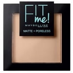 Soins visage Maybelline New York  FIT ME MATTE+PORELESS powder  120-classic ivory