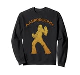 Star Wars Chewbacca Argh Angry Stance Sweatshirt