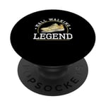 Mall Walking Legend Mall Walker Funny Mall Walking Champion PopSockets PopGrip Adhésif