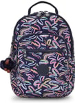 BNWT Kipling SEOUL S Small Backpack - RUCKSACK Palm Fiesta Prt  RRP£93