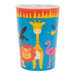 Kids Drinking Cup Little Stars Zoo Animal Beaker Childrens Blue Tumbler Drinks