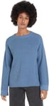 Tommy Hilfiger Femme Pull en Maille, Bleu (Vessel Blue Melange), S