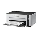 EPSON Epson EcoTank ET-M1120 - Imprimante Noir et blanc jet d'encre rechargeable A4/Legal 1 440 x 720 ppp jusqu'à 15 ppm capacité : 150 feuilles USB 2.0