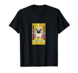 The Pug Tarot Card Illustration T-Shirt