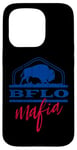 Coque pour iPhone 15 Pro Célébrez la fierté 716 avec le motif Bison Buffalo BFLO