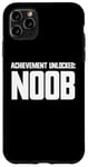 iPhone 11 Pro Max Achievement Unlocked Noob Video Games Gamer Noob Case