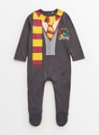 Harry Potter Novelty Halloween Long Sleeve Sleepsuit Newborn Black