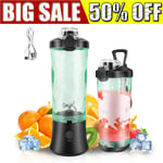 600ML Electric Juice Maker Portable Blender Smoothie Mini Juicer Fruit Machine