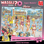 Pussel - Wasgij original retro 9, Super models! 1000 bitar