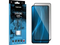 Myscreen Protector Tcl 50 Xl 5G - Myscreen Diamond Glass Edge Full Glue Härdat Glas Med Självhäftande Lim (Svart Ram)