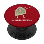 Dabvent Calendrier de l'Avent drôle Noël religieux chrétien PopSockets PopGrip Adhésif