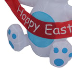 Easter Inflatable Bunny 4FT 210T Polyester IP44 Waterproof Easter Blow Up Rab UK