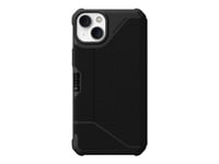 Uag Rugged Case For Iphone 14 Plus [6.7-In] - Metropolis Kevlar Black - Vikbart Fodral För Mobiltelefon - Robust - Dupont Kevlar, Tpu-Ram - Svart Kevlar - För Apple Iphone 14 Plus