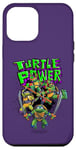 Coque pour iPhone 12 Pro Max Teenage Mutant Ninja Turtles: Mutant Mayhem Retro Group