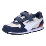 Puma Unisex Kids St Runner V3 Nl V Inf Sneakers, Sugared Almond-Puma White-Club Navy-Club Red-Cobalt Glaze, 23 EU