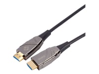 Black Box Active Optical Cable - Hdmi-Kabel - Hdmi Hane Till Hdmi Hane - 10 M - Fiberoptisk - Stöd För 4K