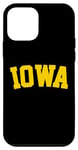 iPhone 12 mini Retro Iowa Tee Vintage Iowa Gold Iowa Throwback Souvenir Tee Case