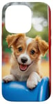 iPhone 14 Pro Playful Puppy Colorful Puppy love Dog owner gift Case