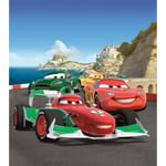 Papier peint Cars Disney - Thème : WGP > Le World Grand Prix !Collection 100% officiel Disney Pixar Cars : Flash McQueen - Francesc