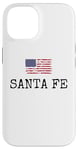 Coque pour iPhone 14 Santa Fe City, États-Unis, drapeau, État, voyages, États-Unis, Amérique, femmes, hommes