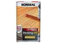 Ronseal Ultimate Protection Decking Oil Natural Pine 5 Litre RSLUDONP5L