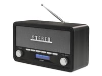 Denver Dab-18Darkgrey - Bärbar Dab-Radio - 4 Watt - Mörkgrå